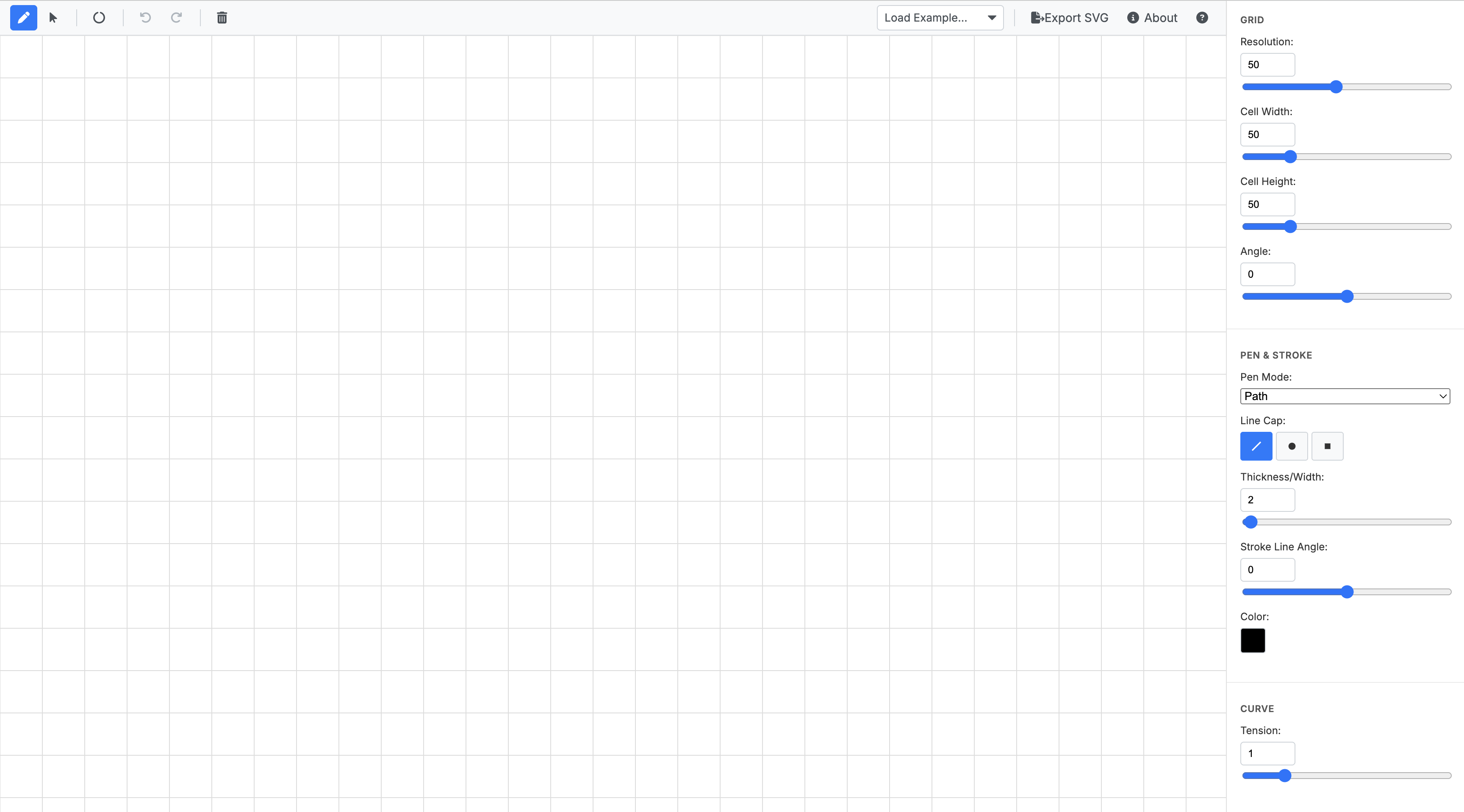 A MetaFont tool interface